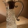 Vintage ships decanter. Bacchus faced. Silver plated. Claret jug Image 5