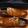 Mens Barker Leather Tan Brogues Size 10/44 Excellent Condition Image 4