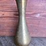 Vintage Pair Indian Brass Vases Image 3