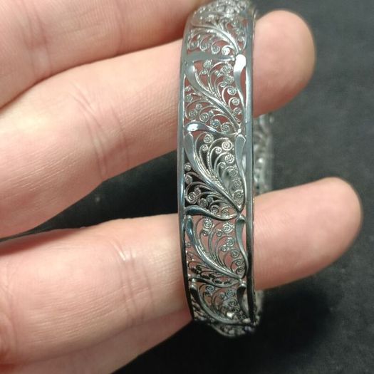 beautiful vintage 925 silver bracelet