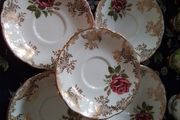 Five Paragon Saucers