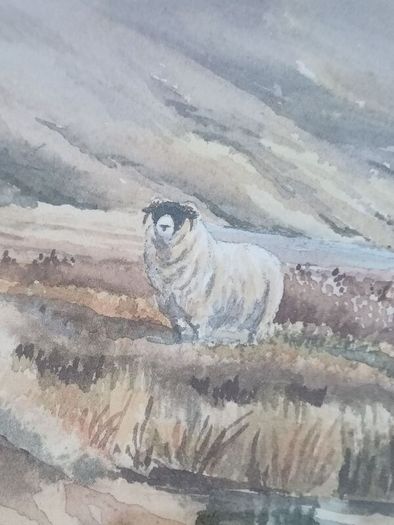 Large Hamilton Sloan Watercolour