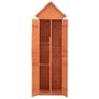 Garden Storage Shed 71x60x213 cm Wood Image 5