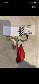 DVF bag/key charm . New