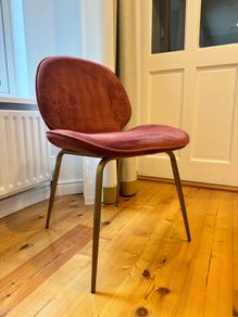 velvet chair