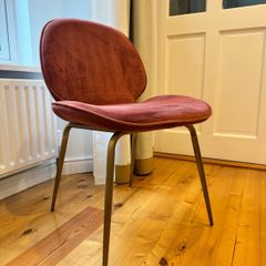 velvet chair