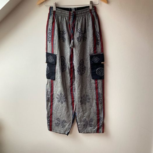 Cotton Boho Cargo Pants
