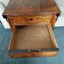 antique French cherrywood sewing table Image 3