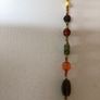 Vintage Glass Beaded Long Necklace Image 4