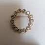 Broach Cubic Zarconia Circle Image 2