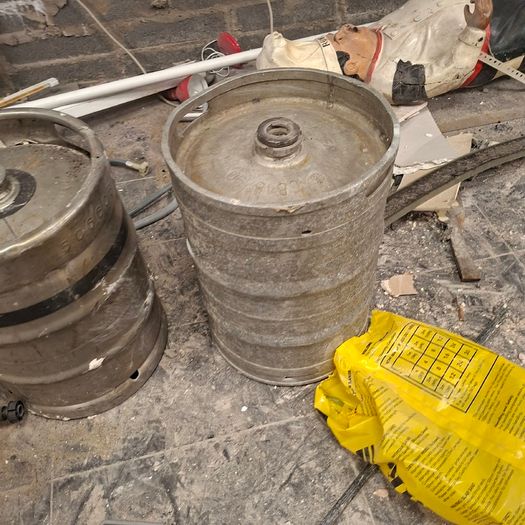 Beer kegs