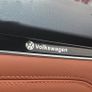 2x 3D Metal Emblem Sticker Car Interior Decoration Decals Accessories For Volkswagen VW GTI Rline R Golf Polo Passat Magotan Tiguan Image 2