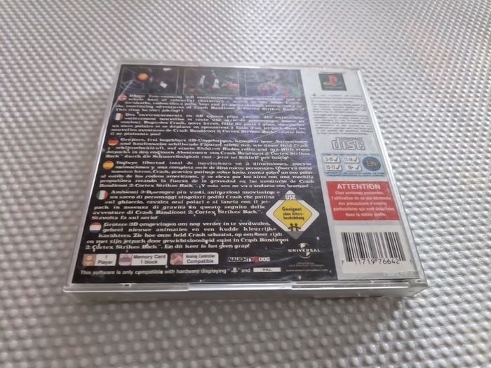 Crash Bandicoot 2 PlayStation1 Ps1 PlayStation2 Ps2 Games Original