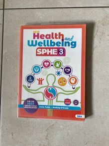 New Junior Cycle SPHE  3  Health and Wellbeing  Includes free e-book code