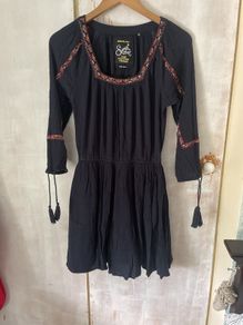 Super Dry navy dress size S,M