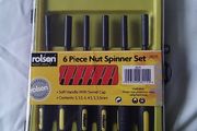 Rolson 6 Piece Nut Spinner Set