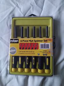 Rolson 6 Piece Nut Spinner Set