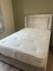 Double bed & mattress