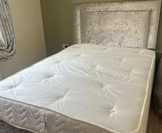 Double bed & mattress