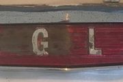 Original 1959 -1969 Ford anglia metal bonnet car badge 1959-1968