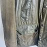 Vintage Barbour A100 Bedale 1990s sage green wax jacket Image 4