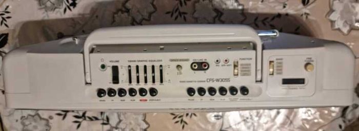 Sony CFS-W305S Portable Radio Cassette Player, sale as radio.