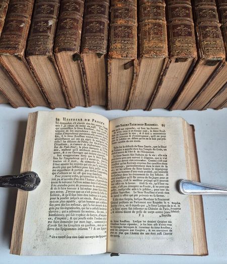1747 to 1751 Causes Celebres Et Interessantes, Avec Les Jugemens. Francois Gayot de Pitaval.