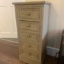 Antique Painted Cabinet with Drawers Image 7