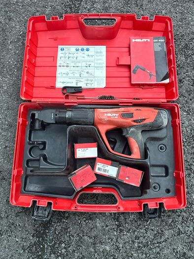 Hilti DX 460 and X-450-FB with Hilti Nails