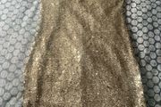 Size 8-10 gold sequins dress