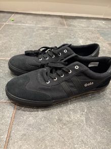 Gola Badminton Black Trainers EU 46 UK 12 Unworn