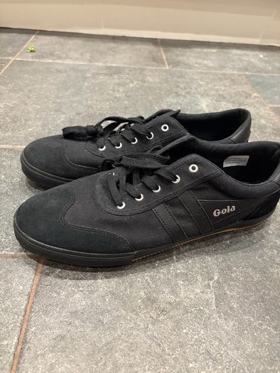 Gola Badminton Black Trainers EU 46 UK 12 Unworn