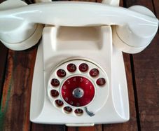 Vintage Bakelite Phone