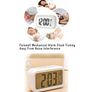 Digital Alarm Clock LED Display with Temperature Big LCD Digit Display Larger LCD Backlit Display Snooze Smart Brightness Sensor for Bedroom Home Office and Travel Image 5