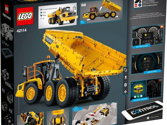LEGO Technic 42114 6x6 Volvo Articulated Hauler