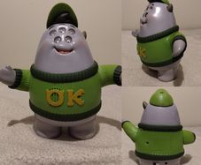 Disney,s Monsters inc University, Squishy Speak N Scare Talking Interactive Toy