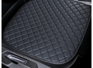 PU Leather Car Seat Cover Universal Seat Cushion Auto Chair Protective Cover Auto Protector Pad with Storage Pocket