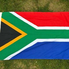 Large South African flag