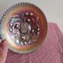 Strawberry Northwood Amethyst basketwave bowl Image 3
