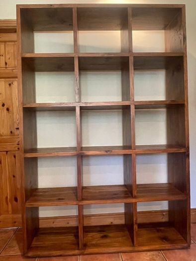 Solid Teak Bookcase