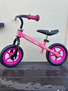 pink balance bike