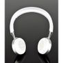 Metallic Bluetooth Headphones Silver Head Phones Image 5