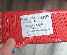 Half inch qualpex 100m full roll