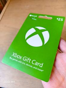Xbox 25 euro gift card Physical Card
