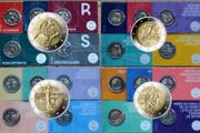 France 2 Euro BU Coin Card Olympic Games Paris 2024 (COMPLETE SET of 20)