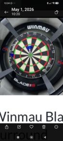 Dartboard Winmau Blade 6 Triple Core Dartboard and Surround