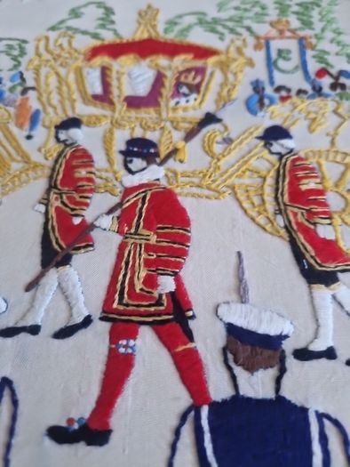 vintage cross-stitch