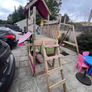 Large Wooden Kids Climbing Frame / Play Centre Image 4