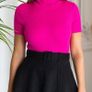 turtleneck shortsleeve jumper size uni fits 6-8-10-small 12 Image 6