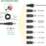 12V 5A 60W AC Adapter Switching Power Supply,AC DC Converter 100-220V to 12 Volt 5 Amp Transformer for led Light Strips, Computer Monitor and More Image 3